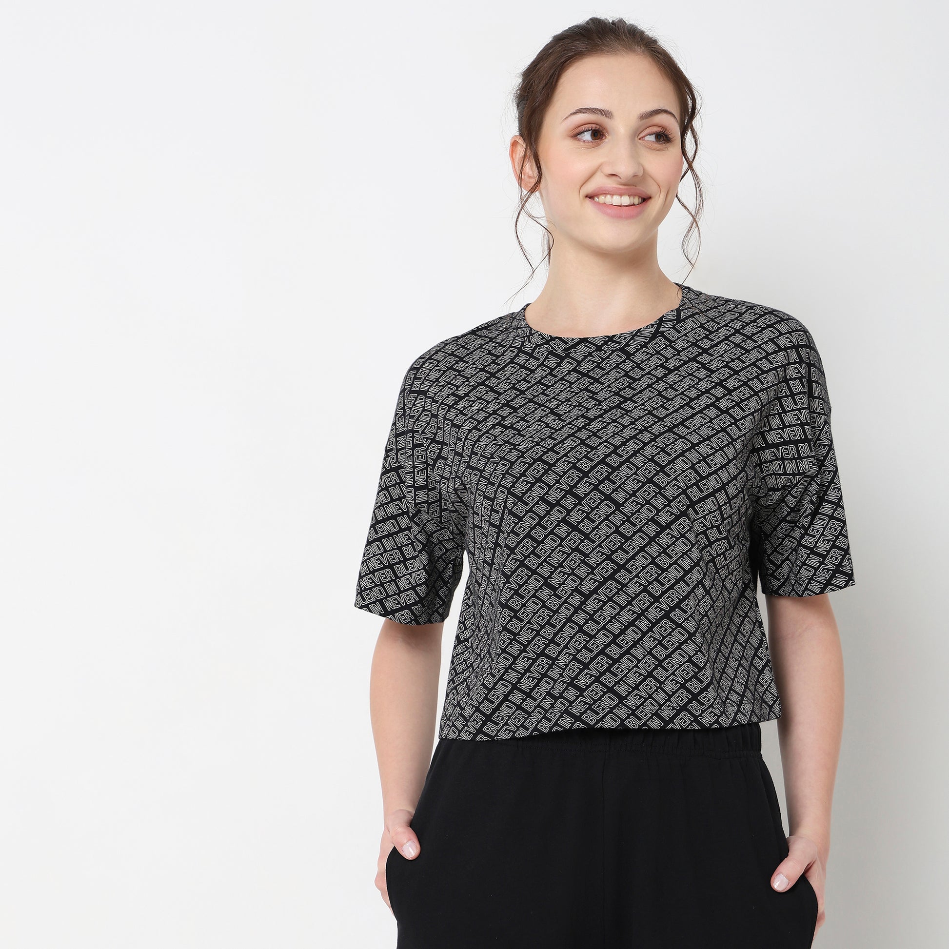 Boxy Fit Graphic T-Shirt