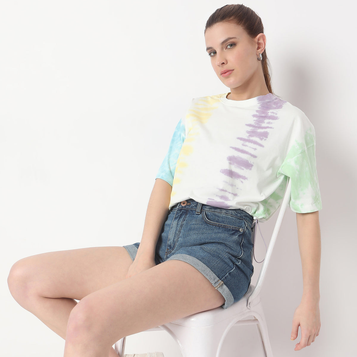 Boxy Fit Tie - Dye T-Shirt