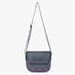 Womens Poly Jute Flap Sling Bag
