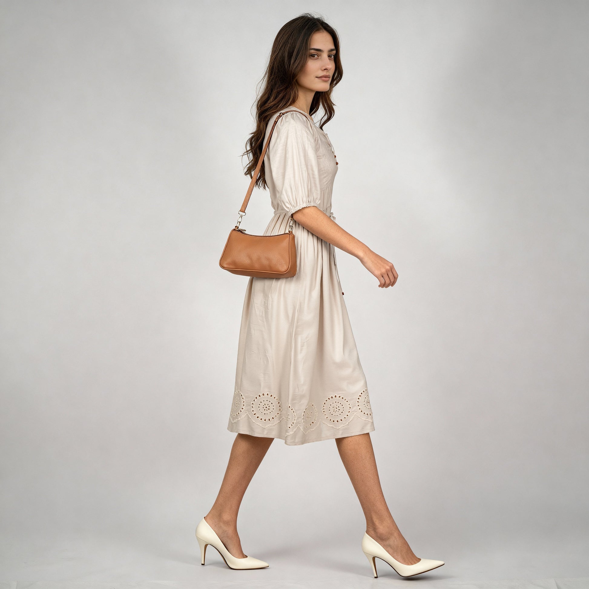 Women Solid Sling Bag