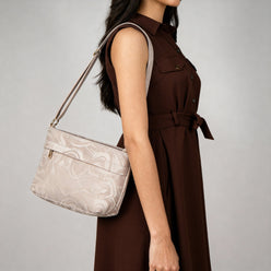 Women Solid Sling Bag
