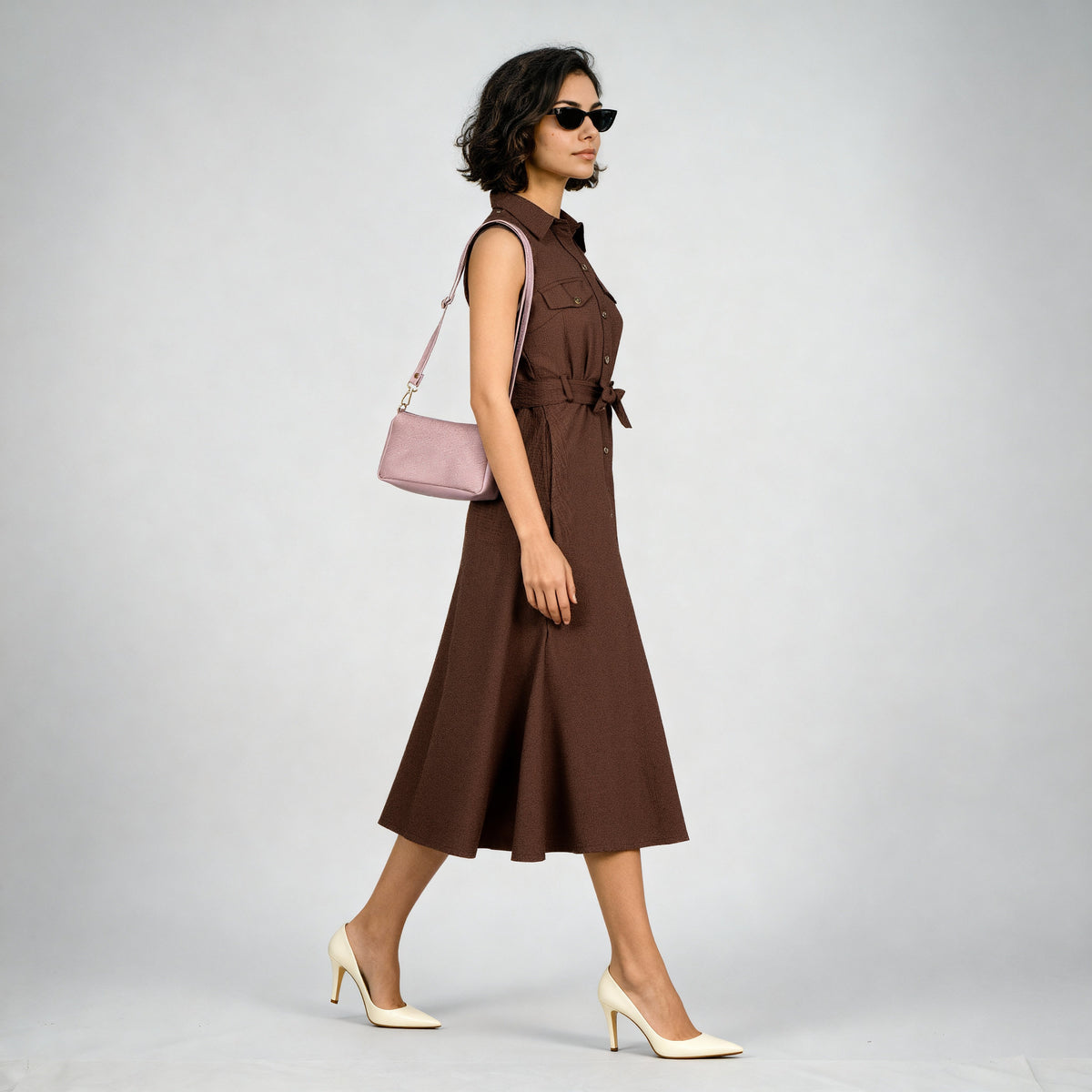 Women Solid Sling Bag