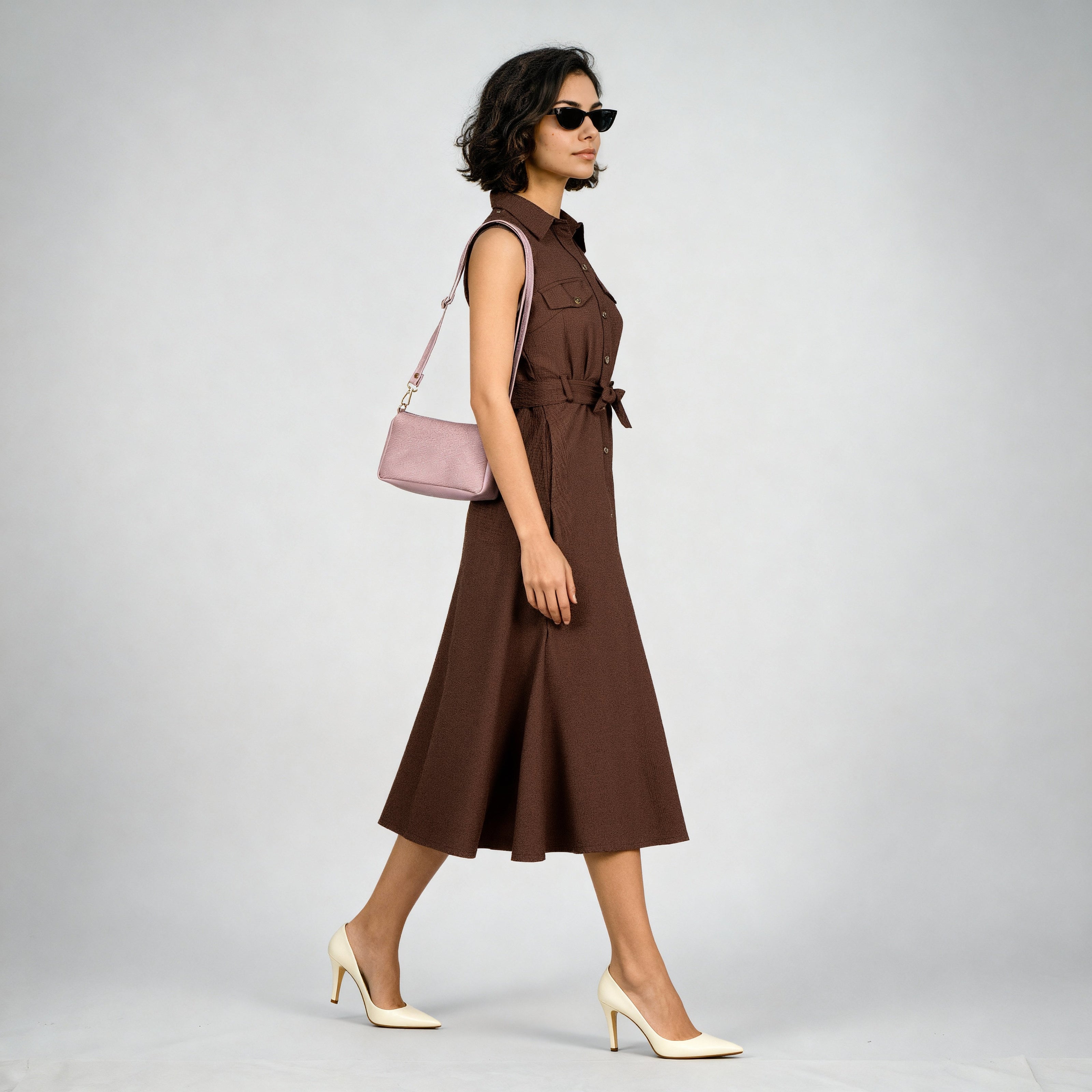 Women Solid Sling Bag