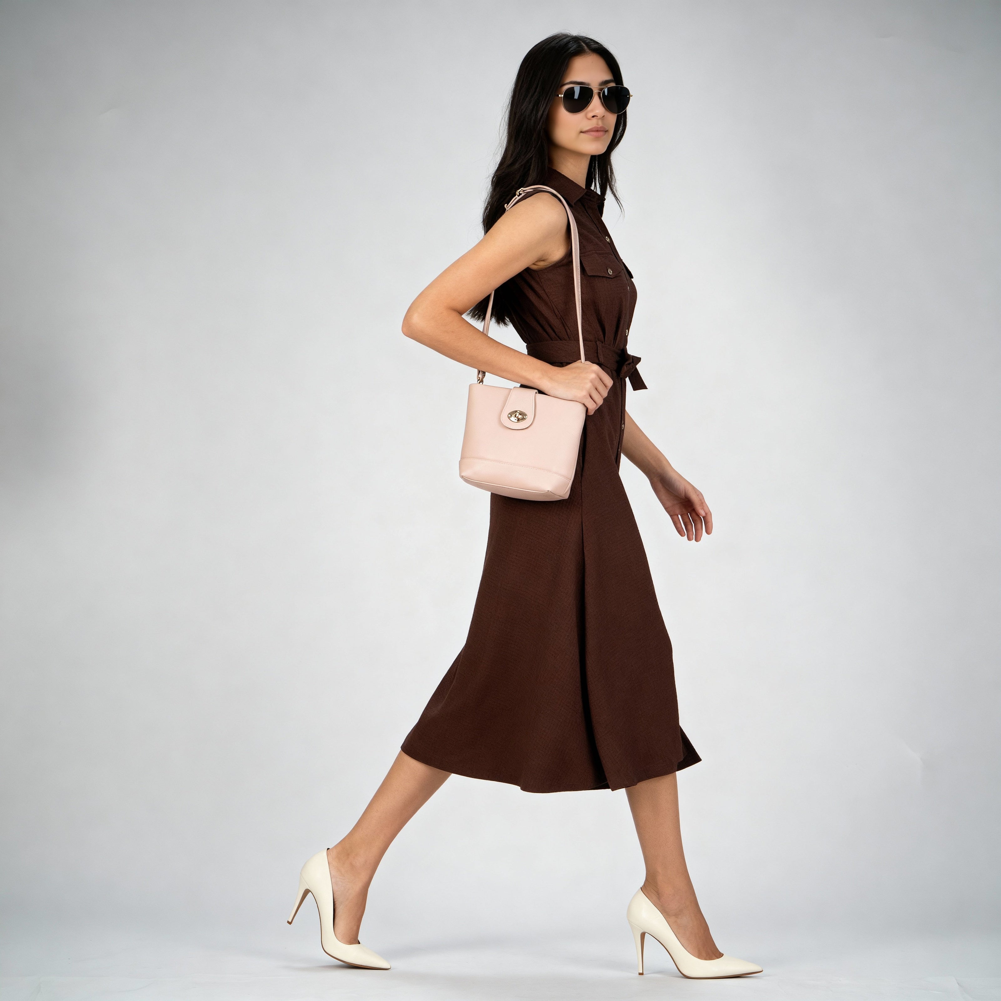 Women Solid Sling Bag