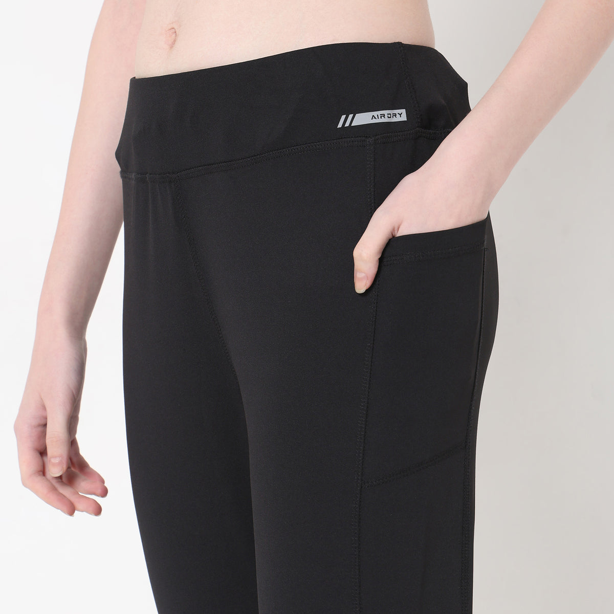 Skinny Fit Solid High Rise Leggings