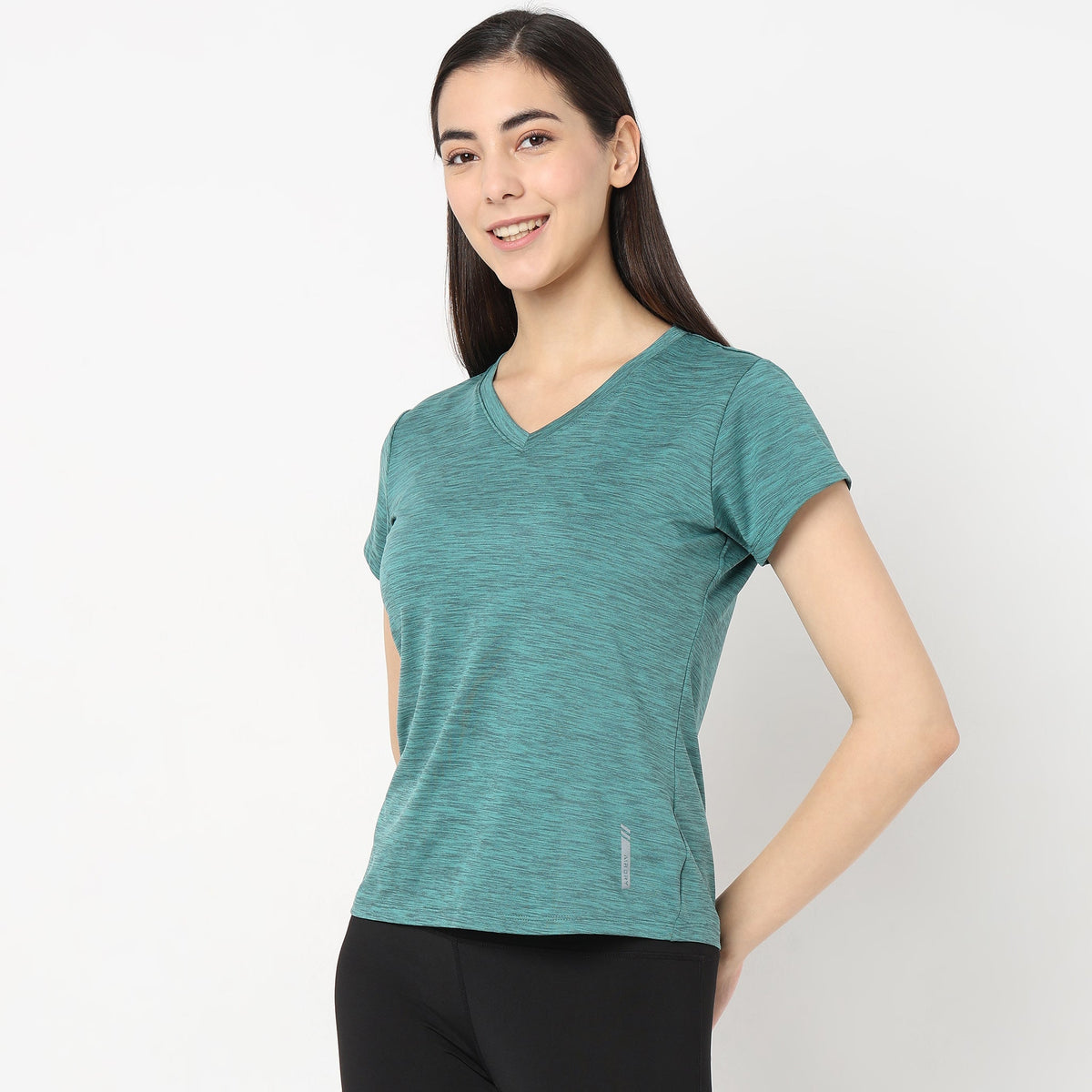 Regular Fit Solid T-Shirt