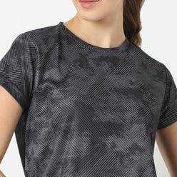 Regular Fit Abstract T-Shirt
