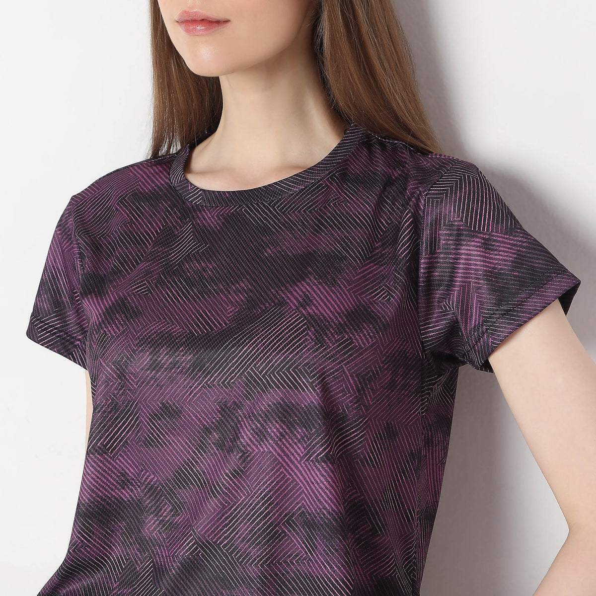 Regular Fit Abstract T-Shirt