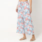 Regular Fit Floral Mid Rise Palazzos
