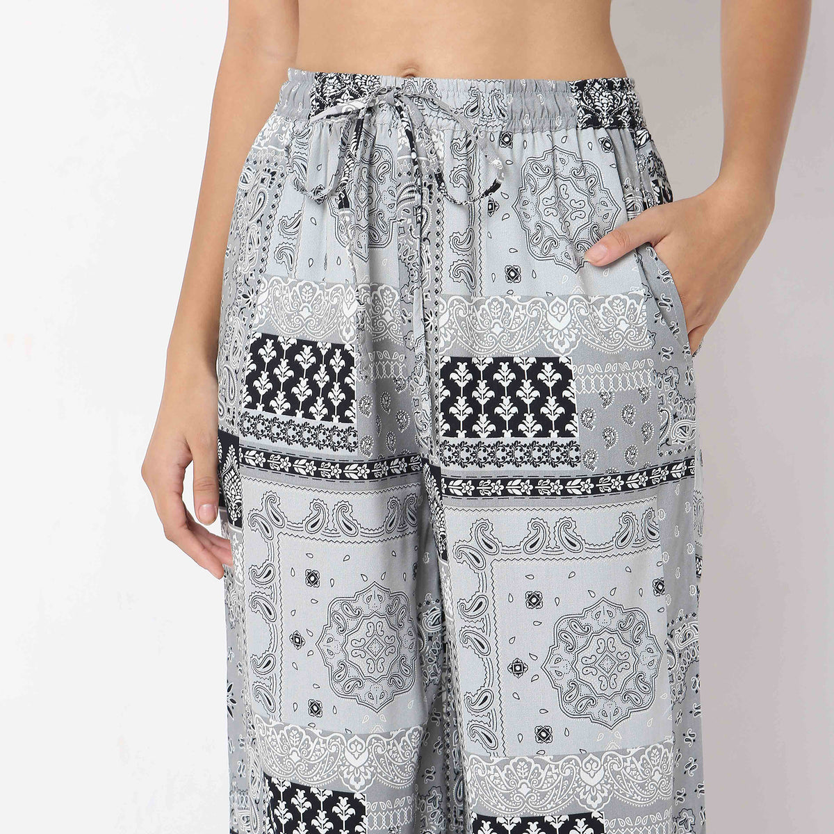 Printed Full Length Lounge Palazzos