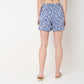 Regular Fit Printed Mid Rise Shorts