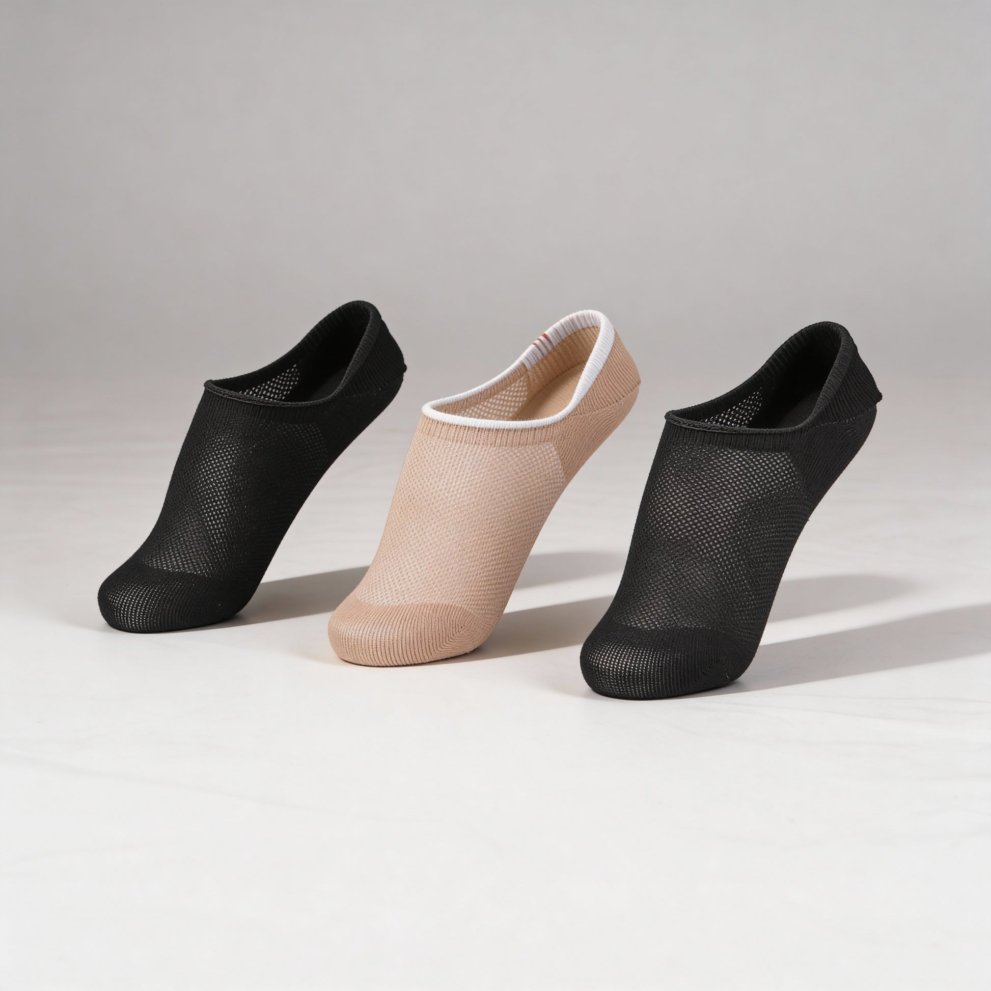 Women Cotton Solid Socks - Pack of 3