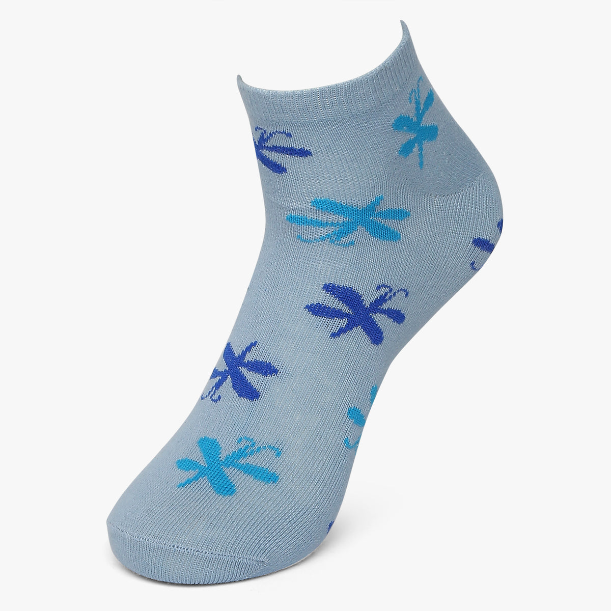 Womens Cotton Printed Socks