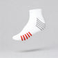 Women Striped Ankle Length Socks (Pack of 2)