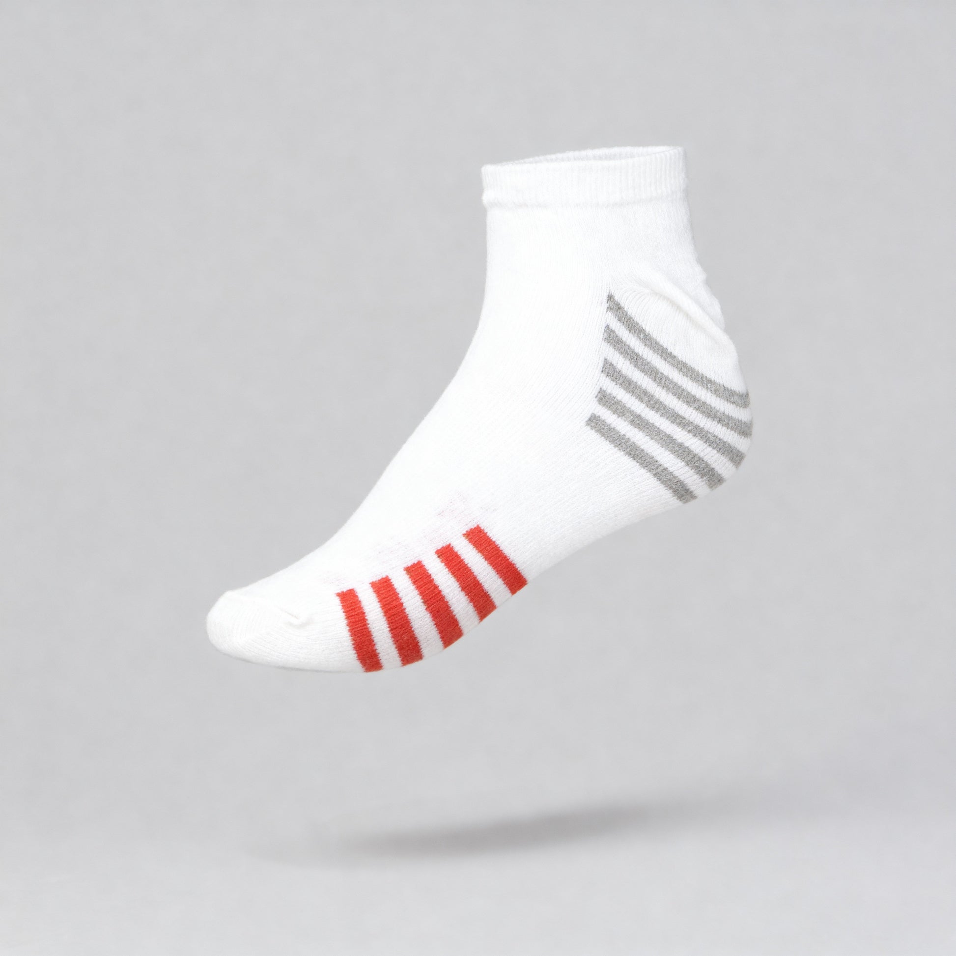 Women Striped Ankle Length Socks (Pack of 2)