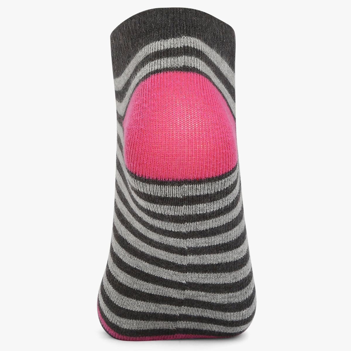 Womens Cotton Striped Socks (Pack of 2)