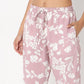 Regular Fit Floral Top with Pyjama Sleepwear Set