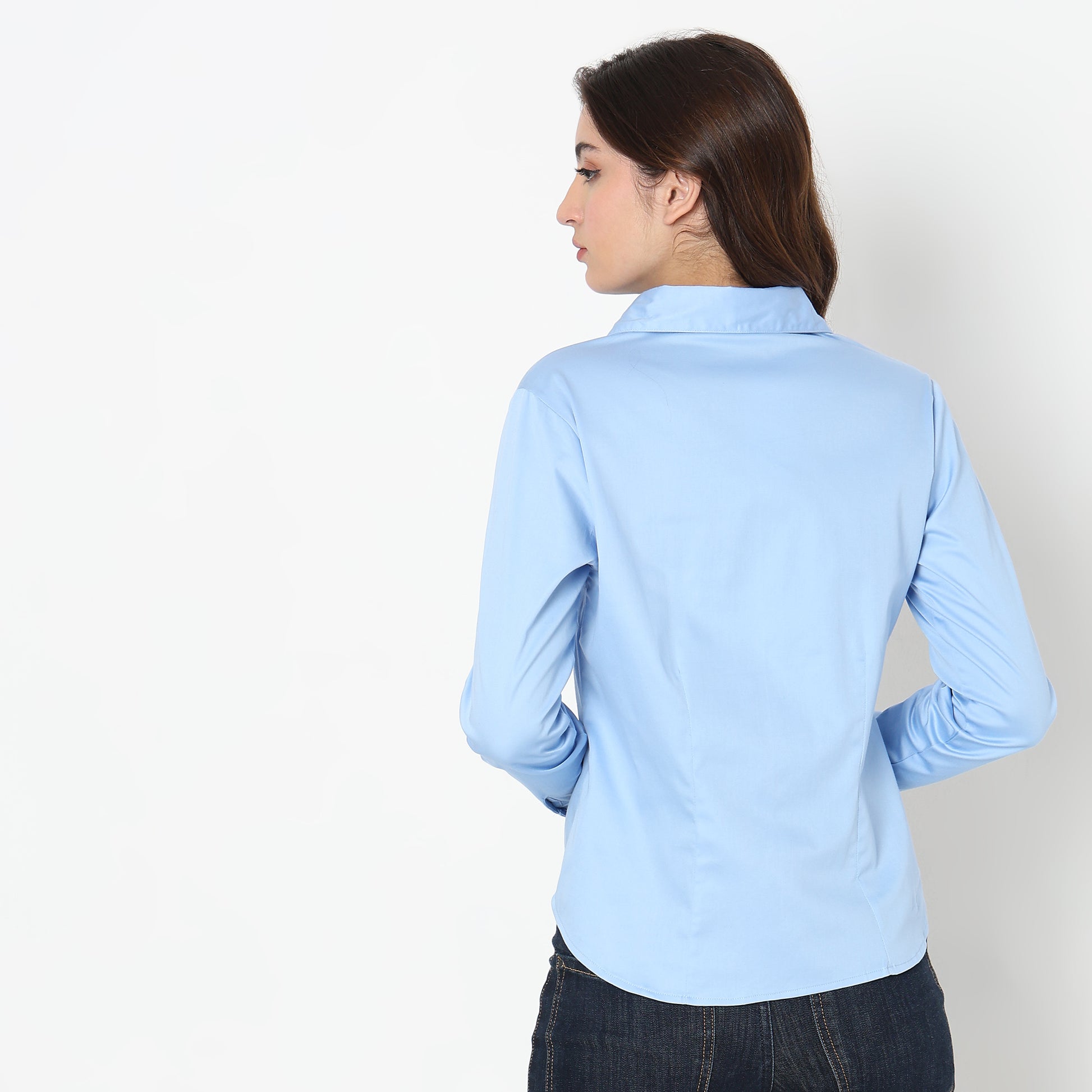 Regular Fit Solid Shirt