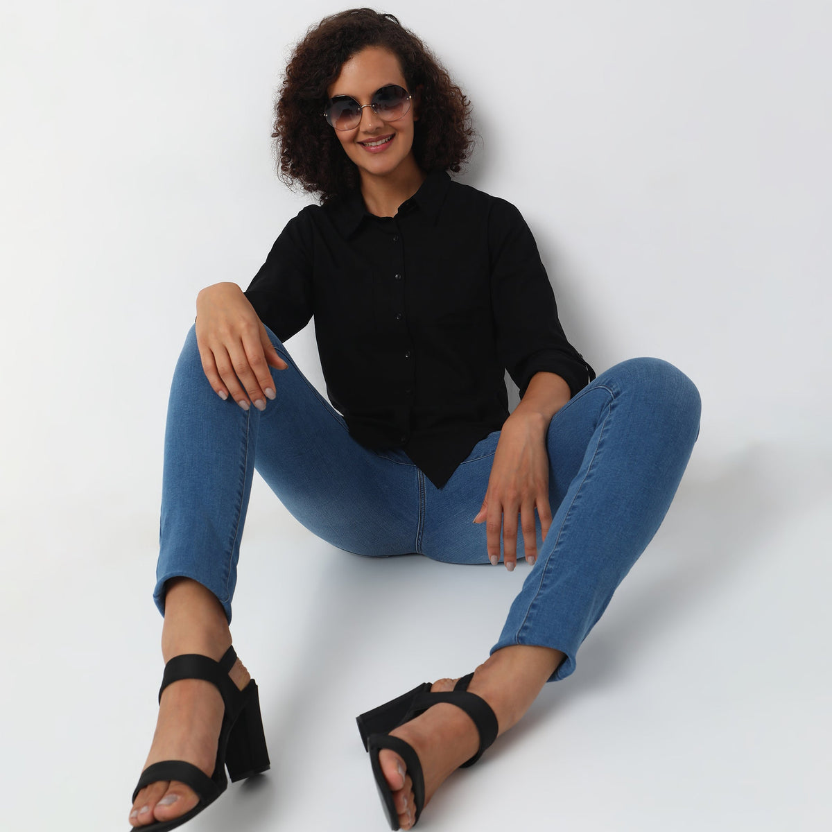 Regular Fit Solid Shirt