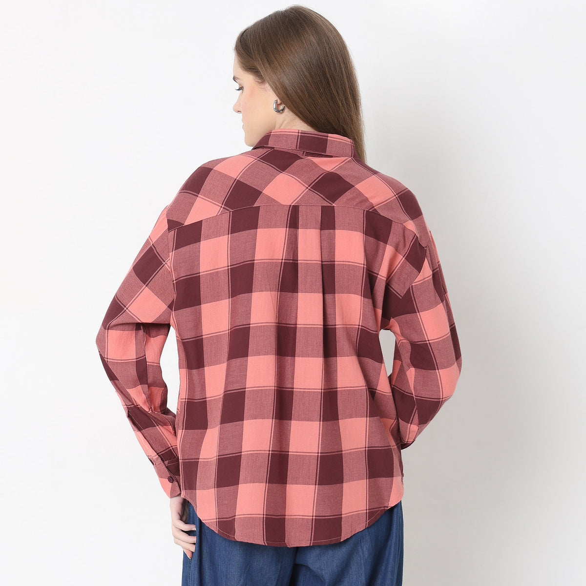 Oversize Checkered Shirt