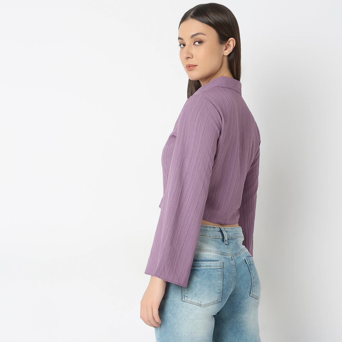 Regular Fit Solid Top