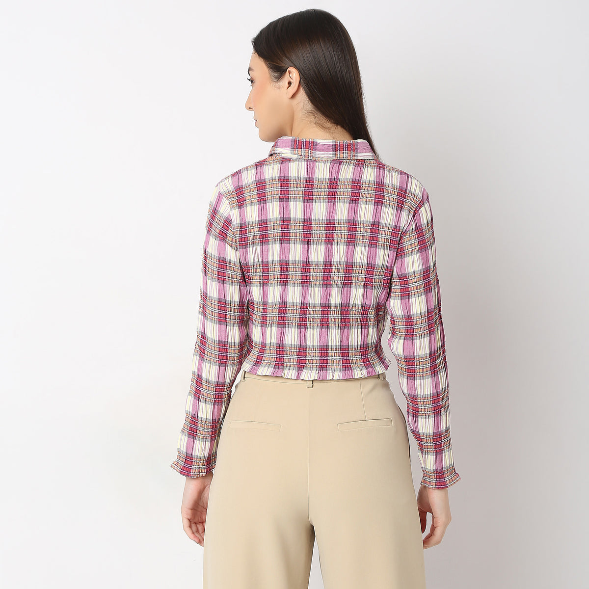 Regular Fit Checkered Shirt