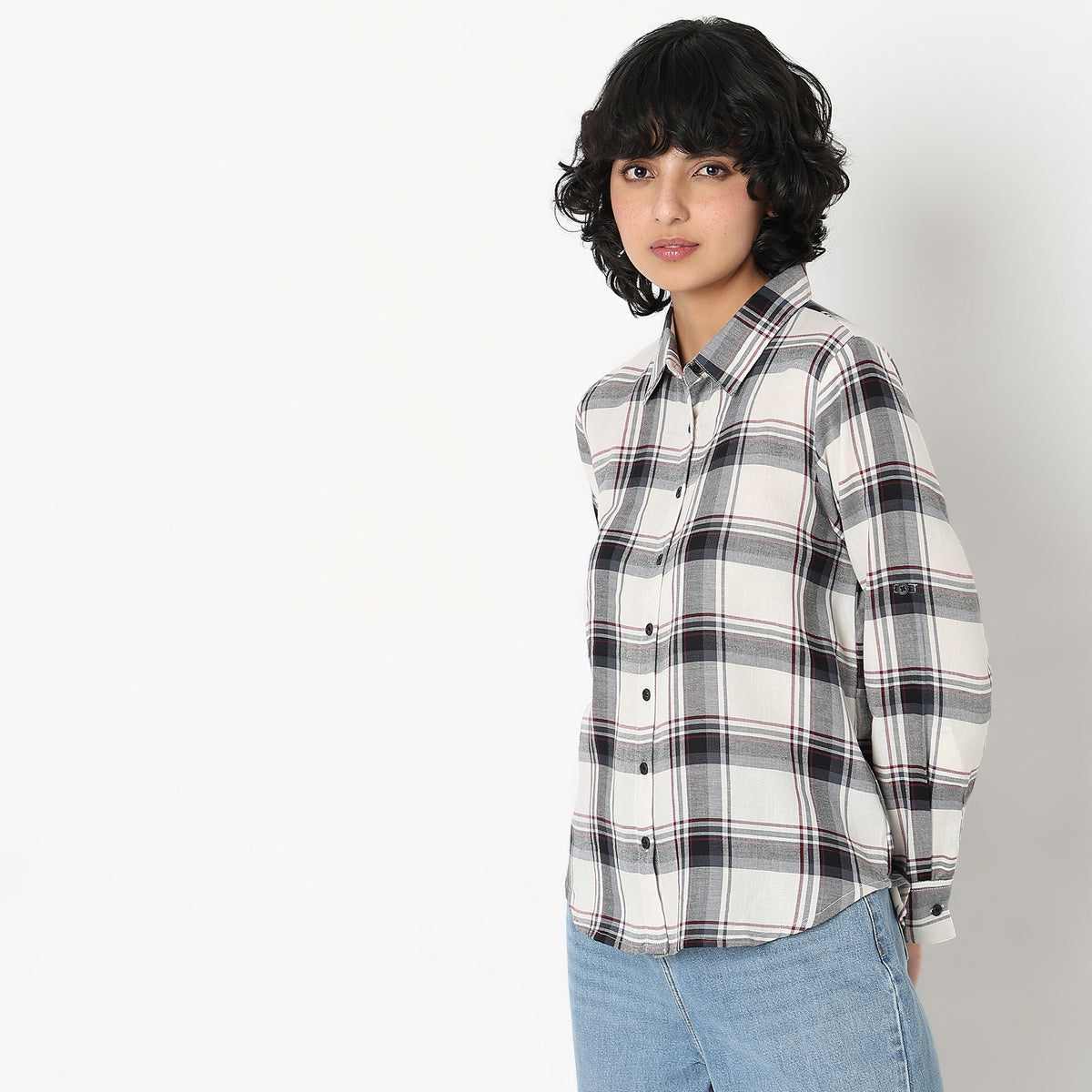 Regular Fit Checkered Shirt