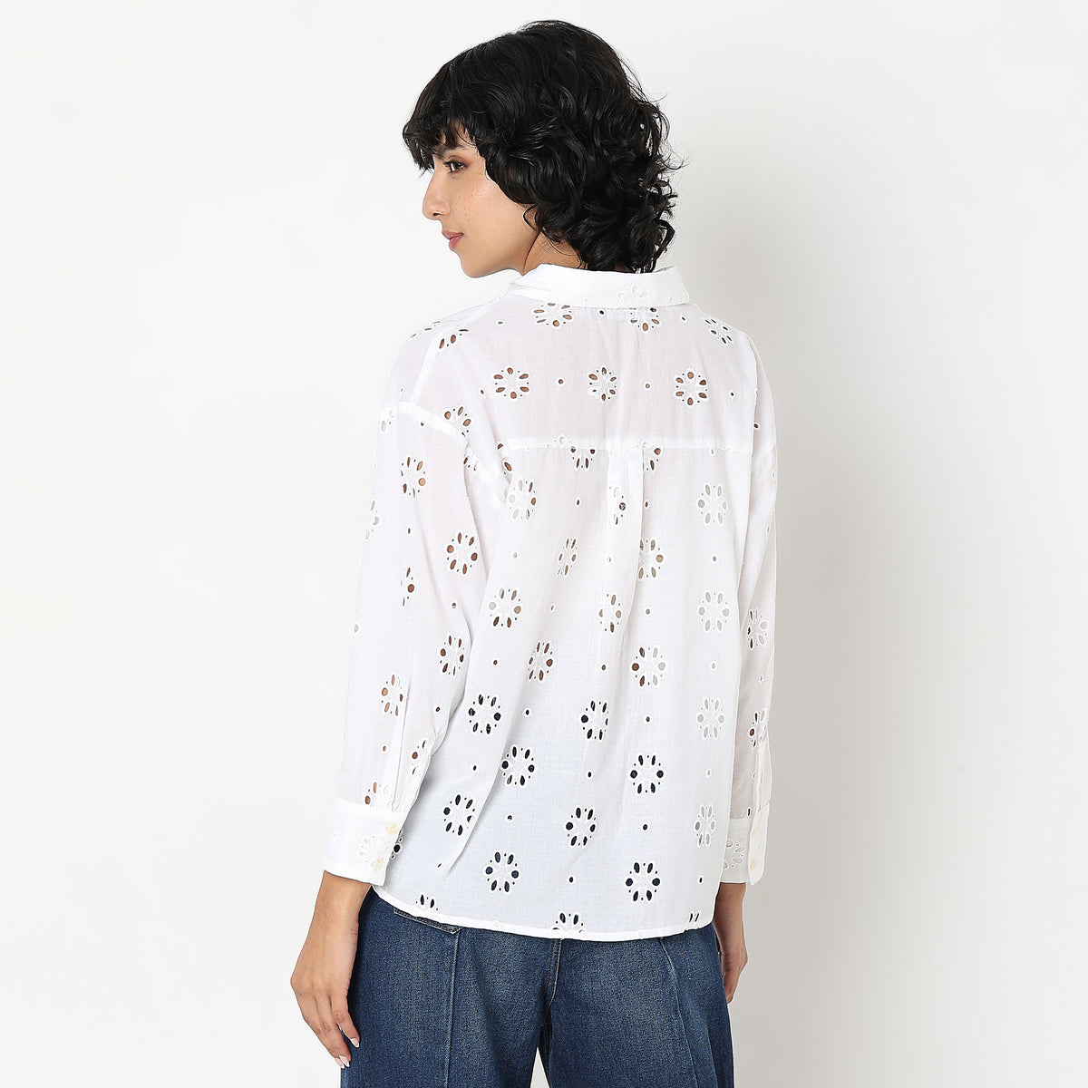 Regular Fit Lace Shirt