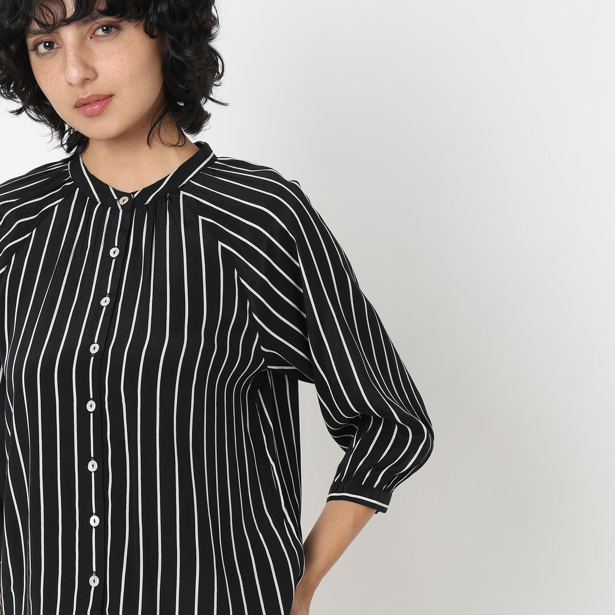 Regular Fit Striped Top