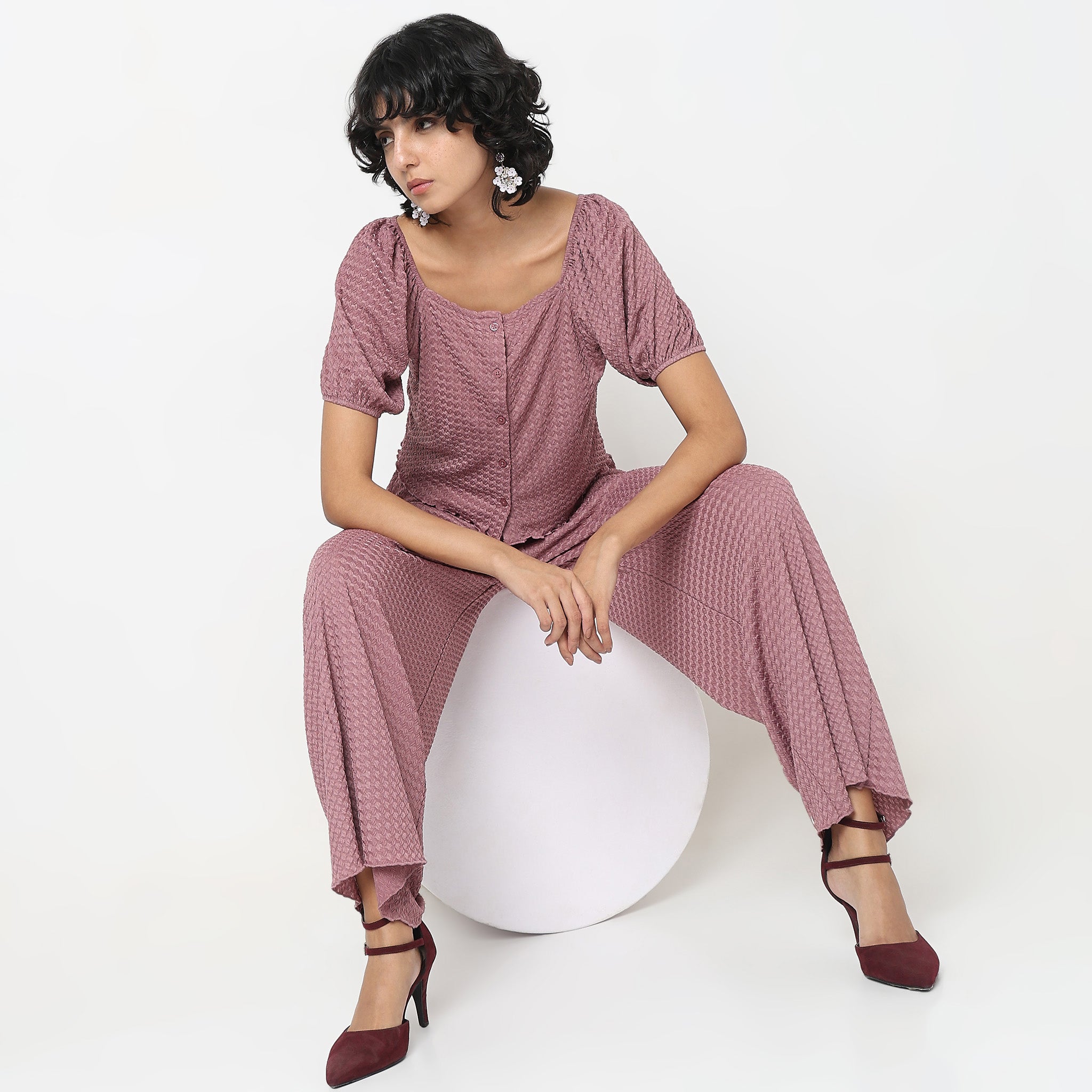 Relaxed Fit Solid Shirt