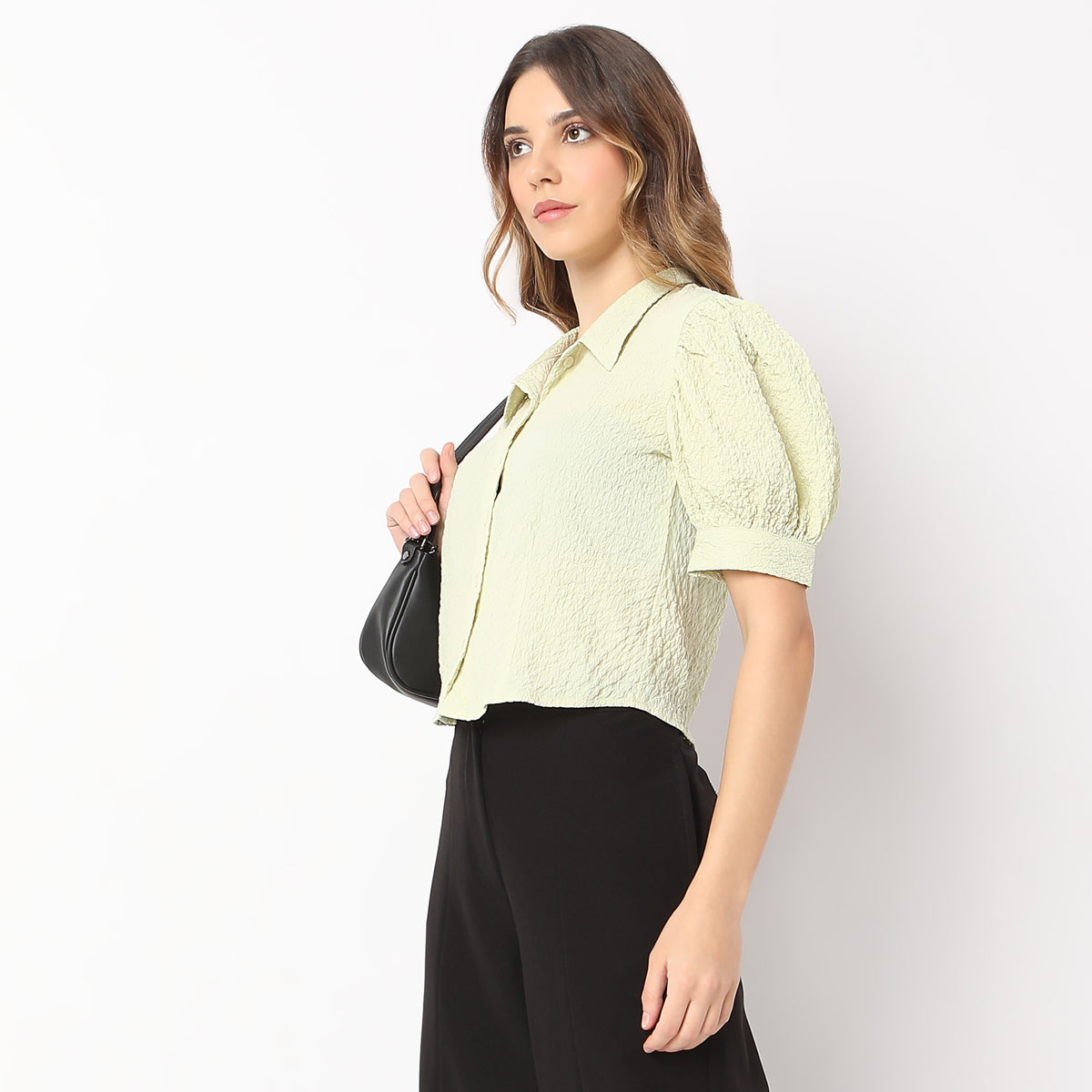 Regular Fit Solid Top