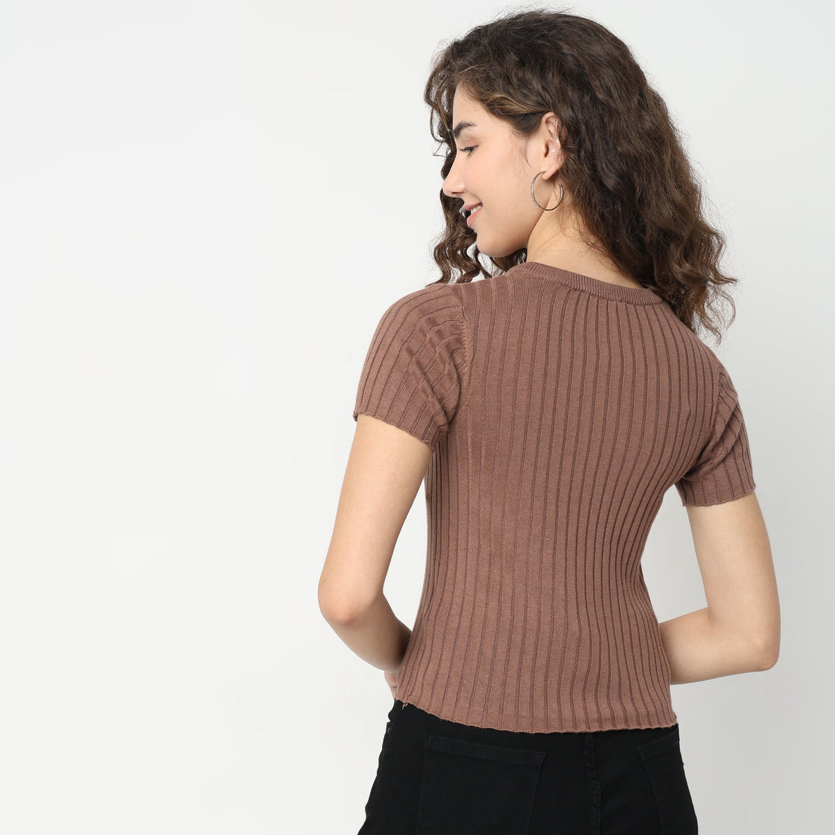 Slim Fit Solid T-Shirt