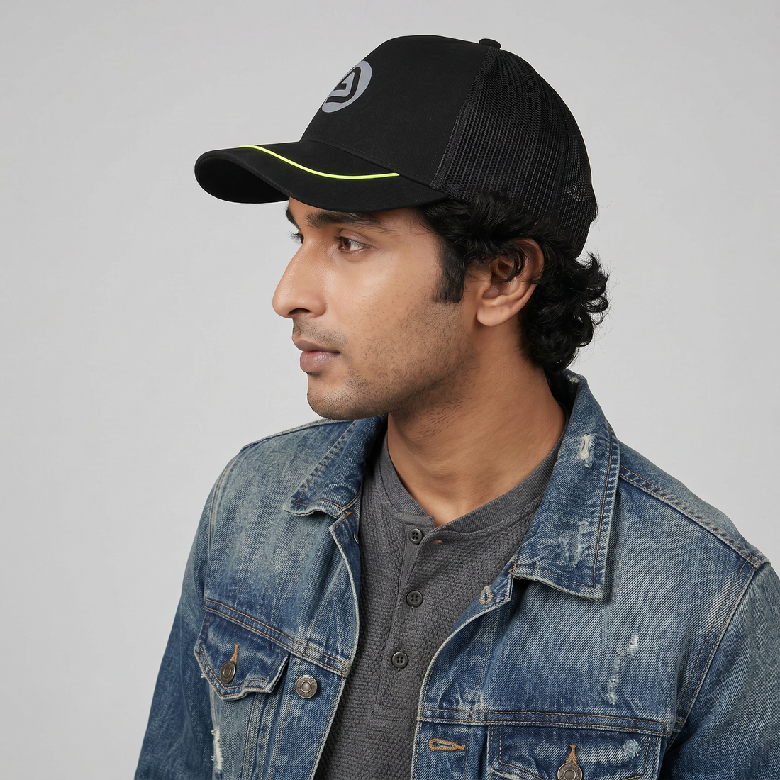 Mens Solid Cap