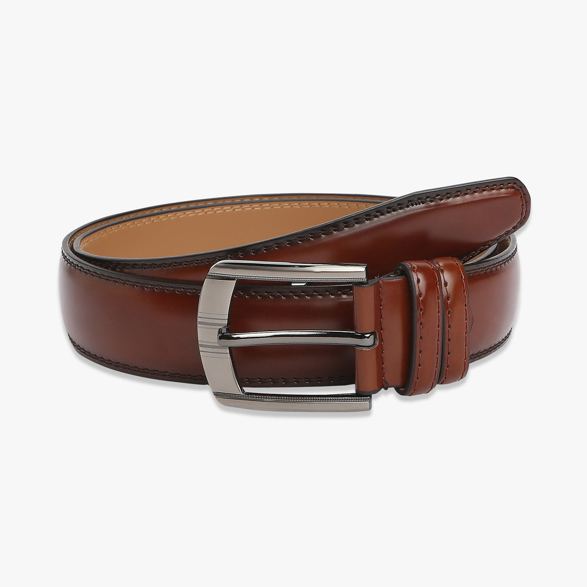 Men Polyurethane Casual Belt