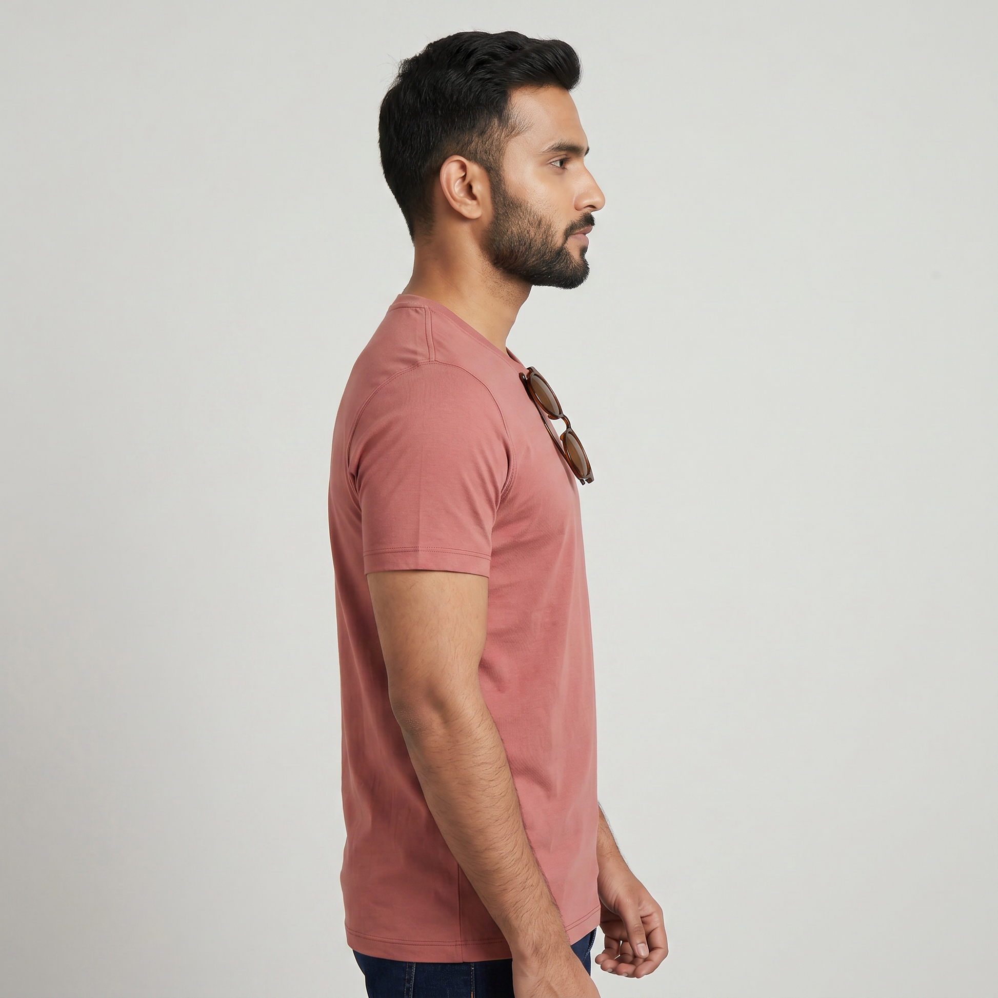 Regular Fit Solid T-Shirt