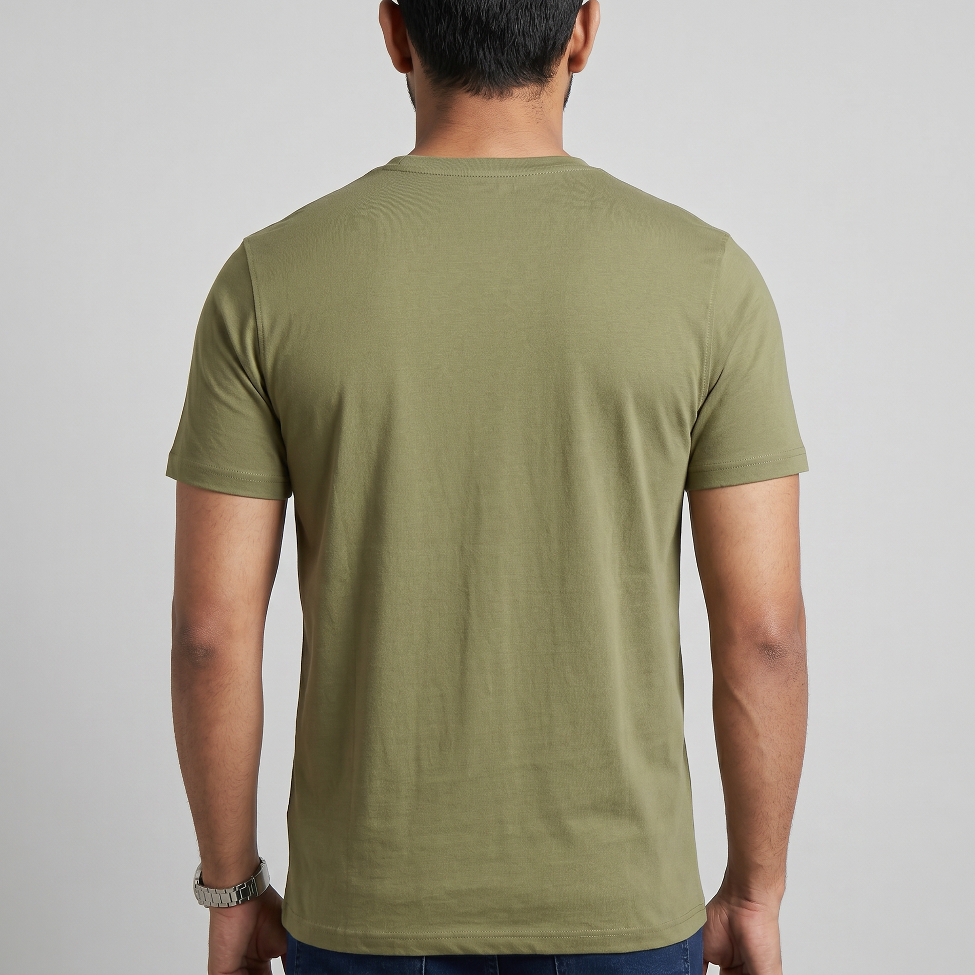 Regular Fit Solid T-Shirt