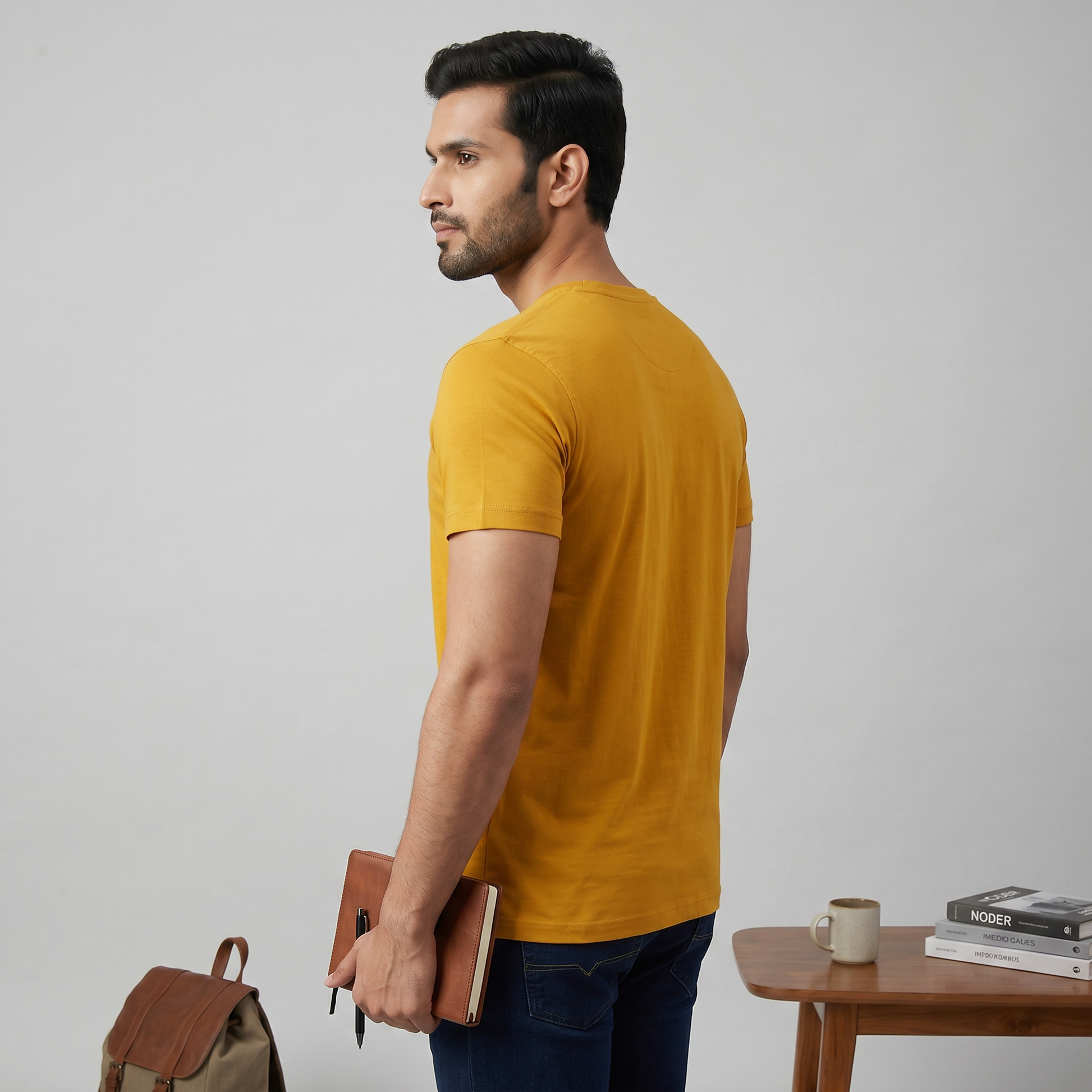 Regular Fit Solid T-Shirt