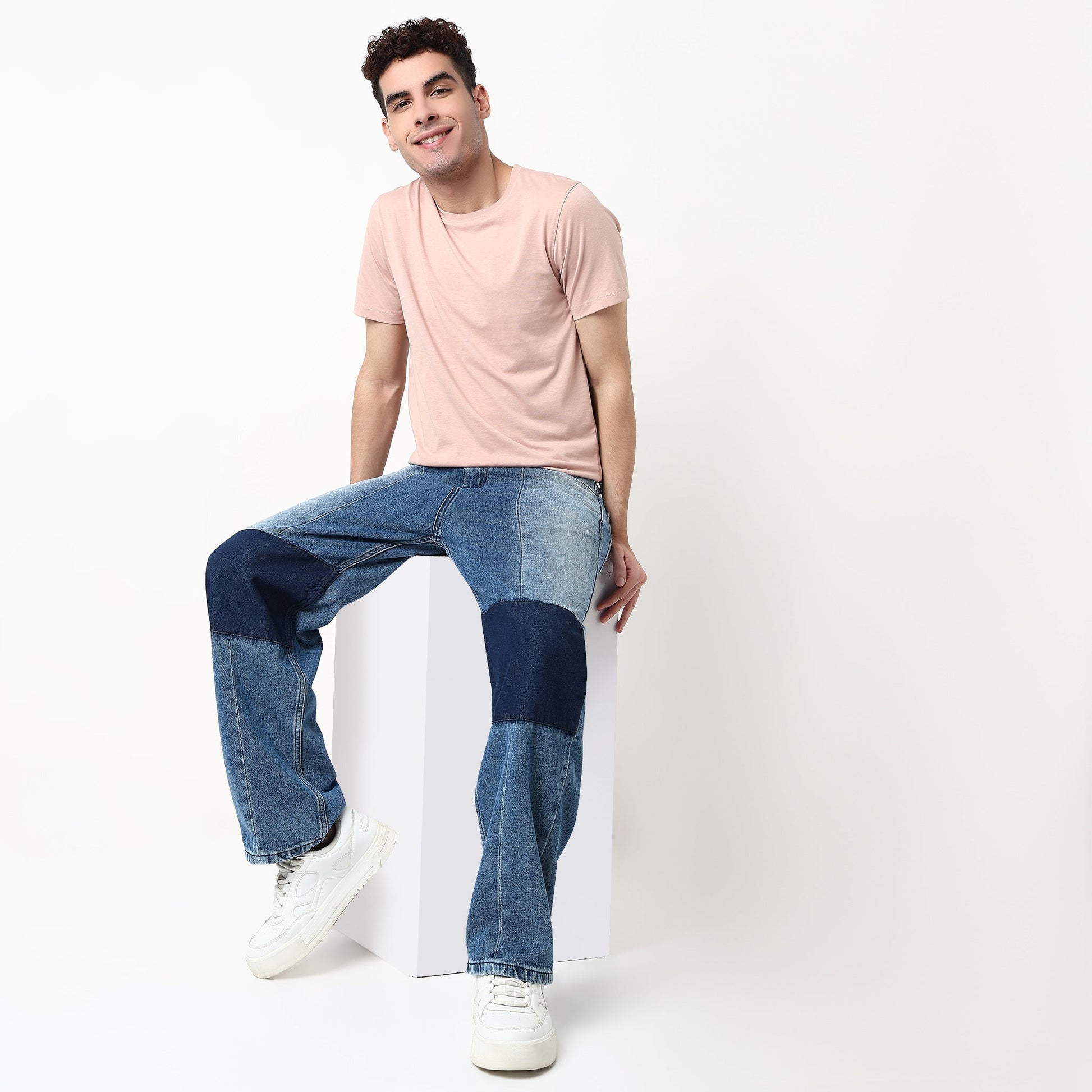 Regular Fit Solid T-Shirt