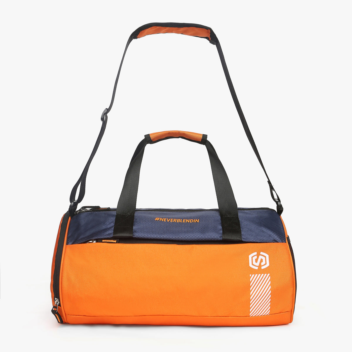 Men Solid Gym Bag