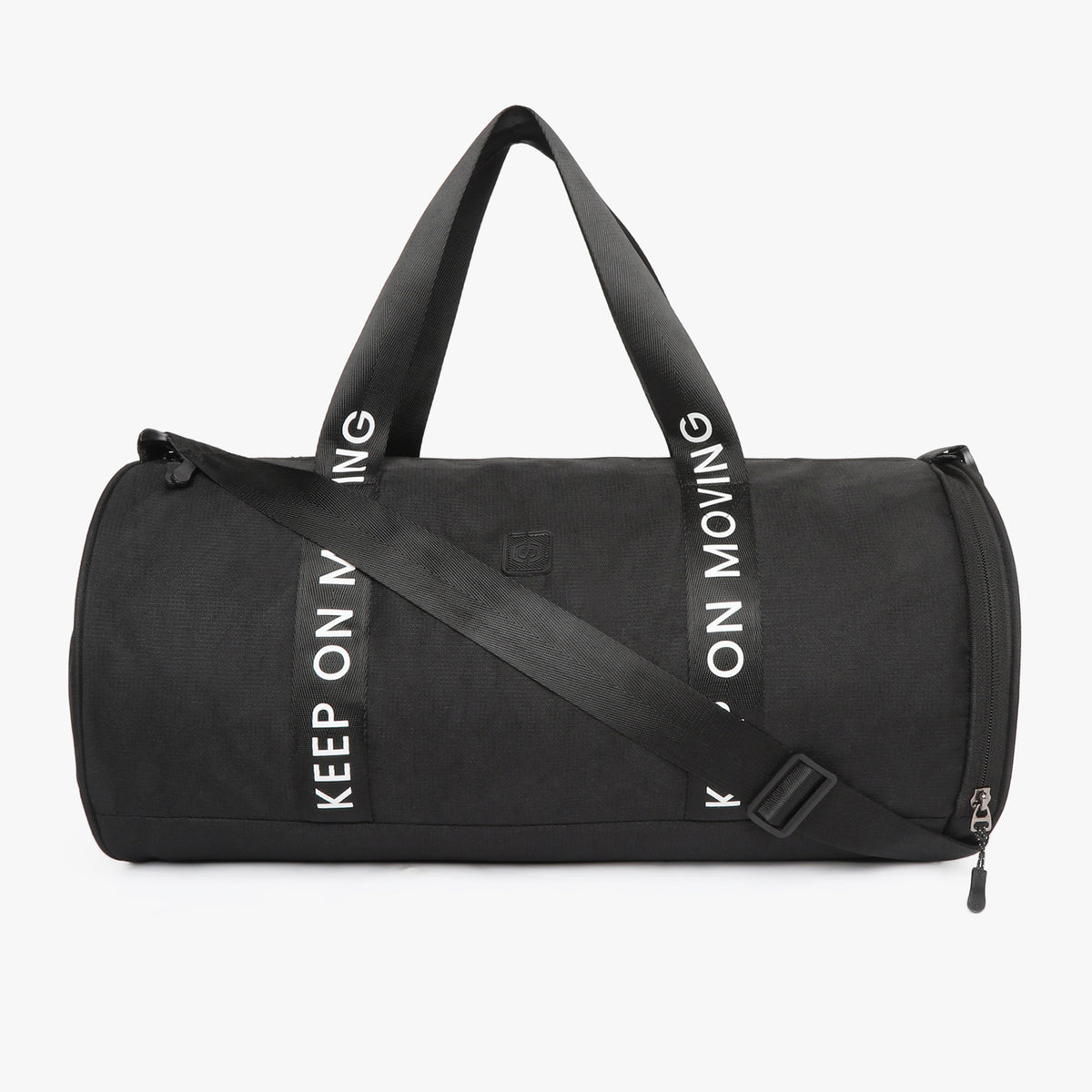 Men Solid Gym Bag