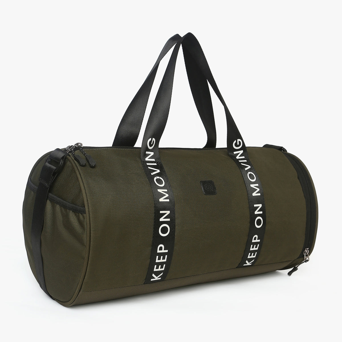 Men Solid Gym Bag