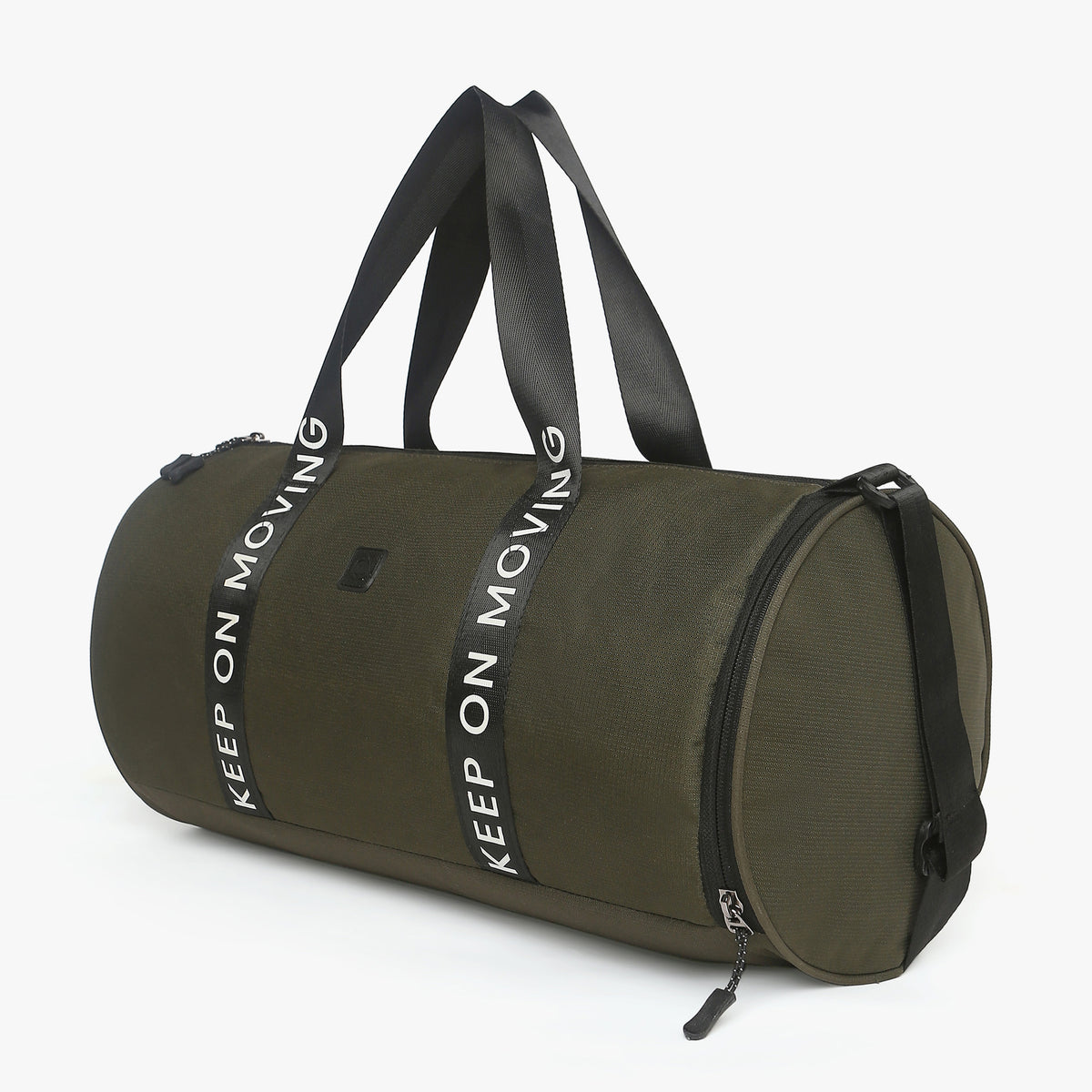 Men Solid Gym Bag