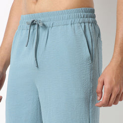 Regular Fit Solid Short Length Mid Rise Shorts