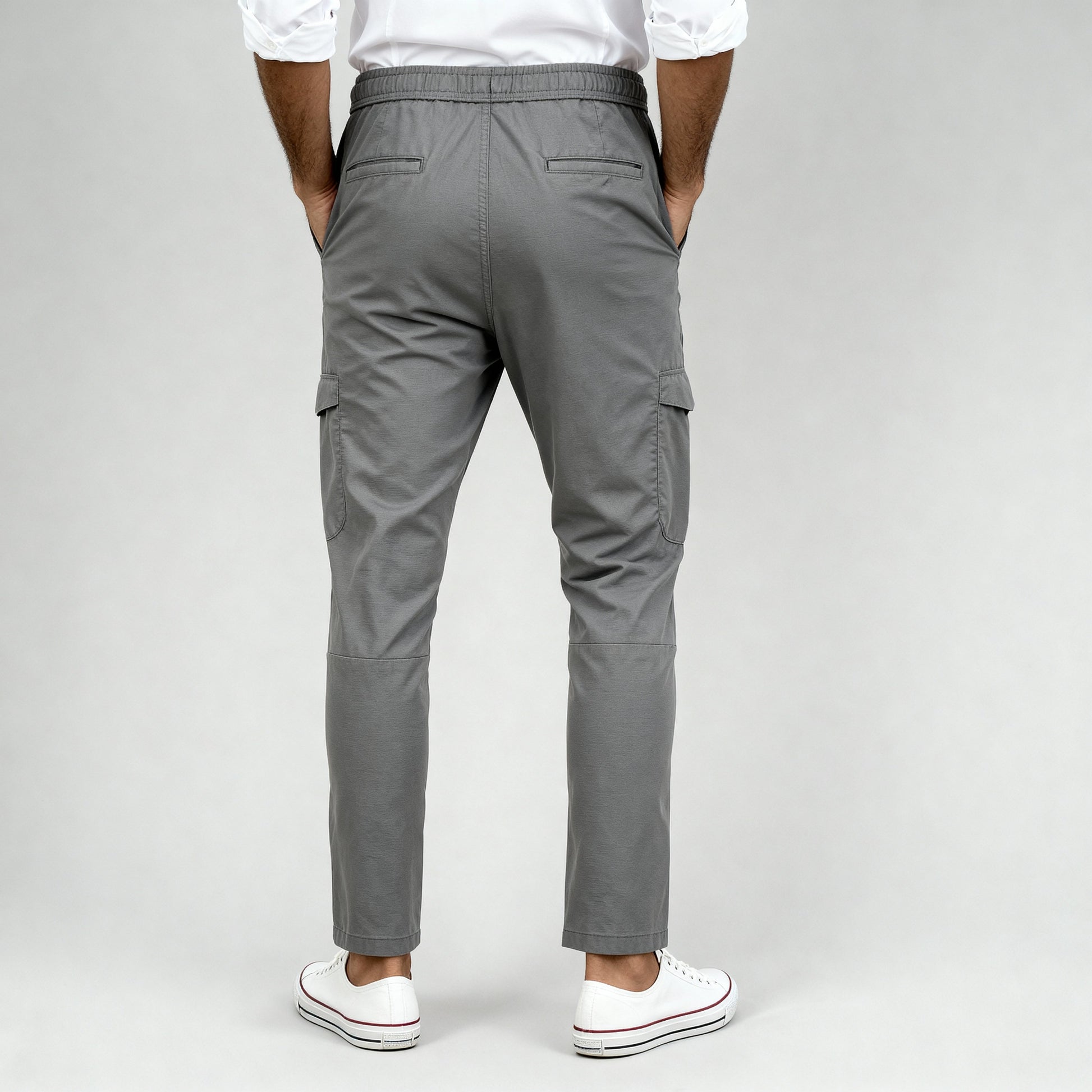 Cotton Ankle Length Cargos