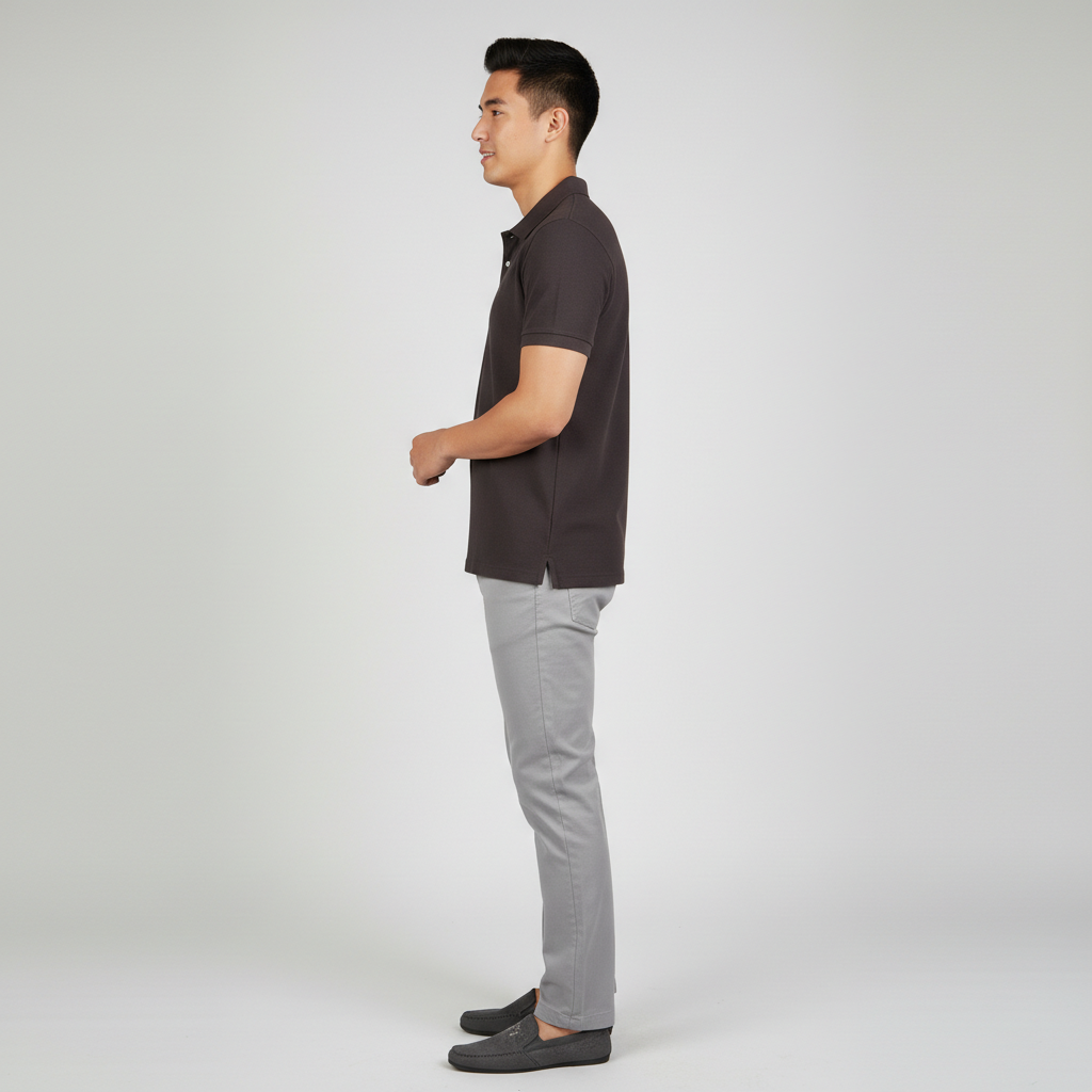 Regular Fit Solid Polo T-Shirt