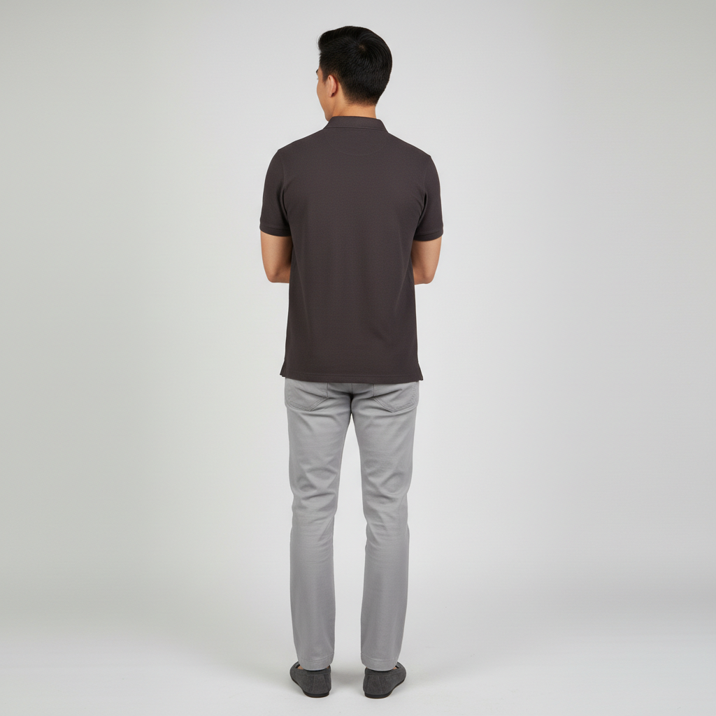 Regular Fit Solid Polo T-Shirt