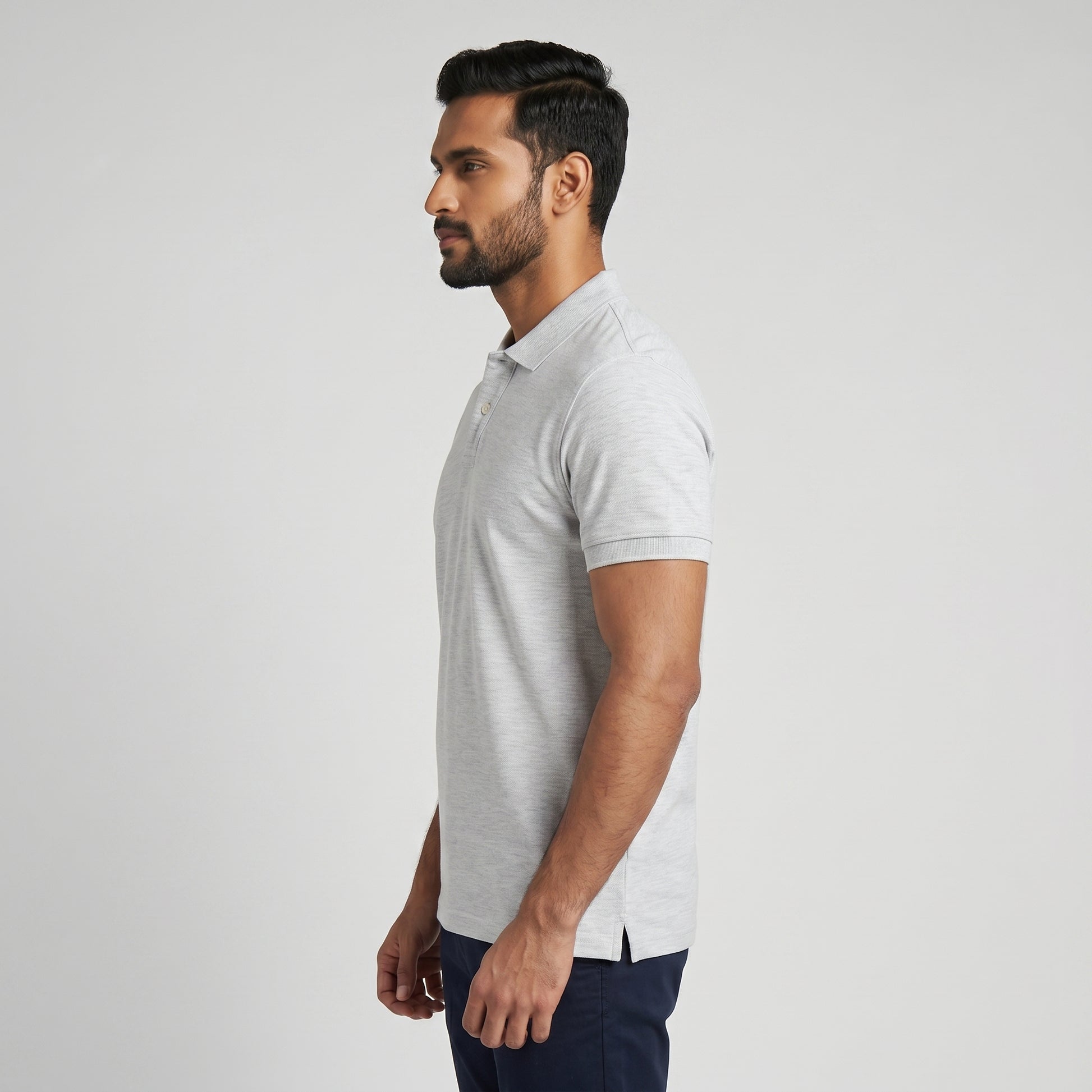 Regular Fit Solid Polo T-Shirt