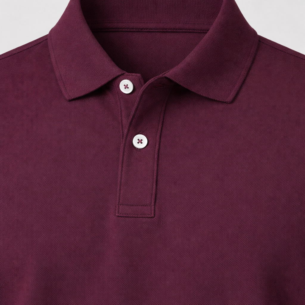 Regular Fit Solid Polo T-Shirt