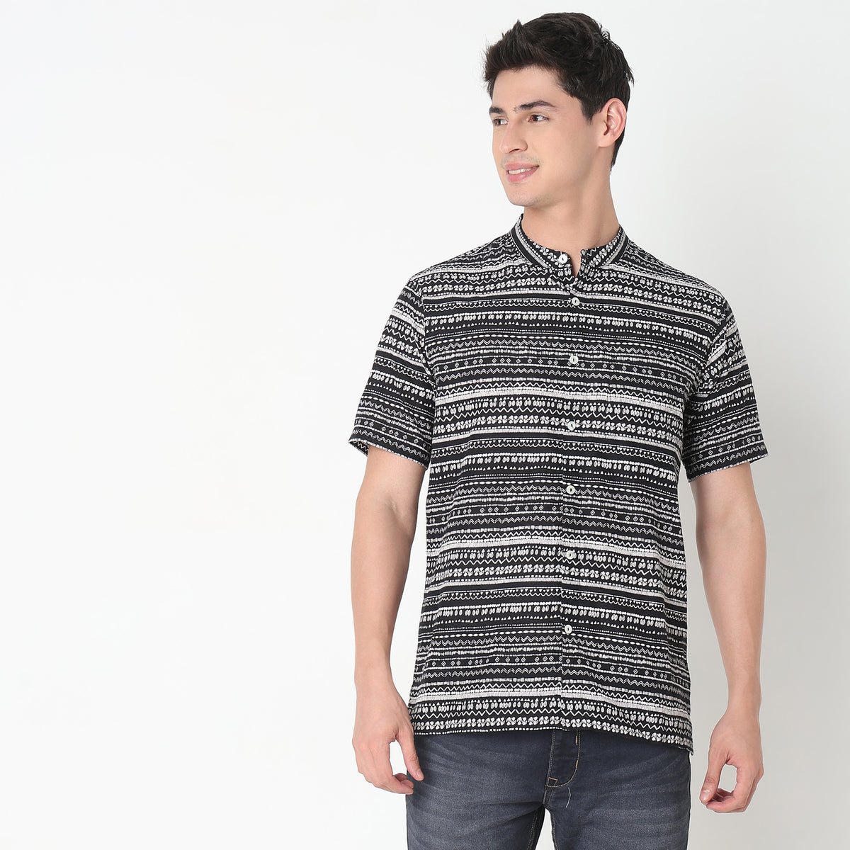 Regular Fit Printed Shirt