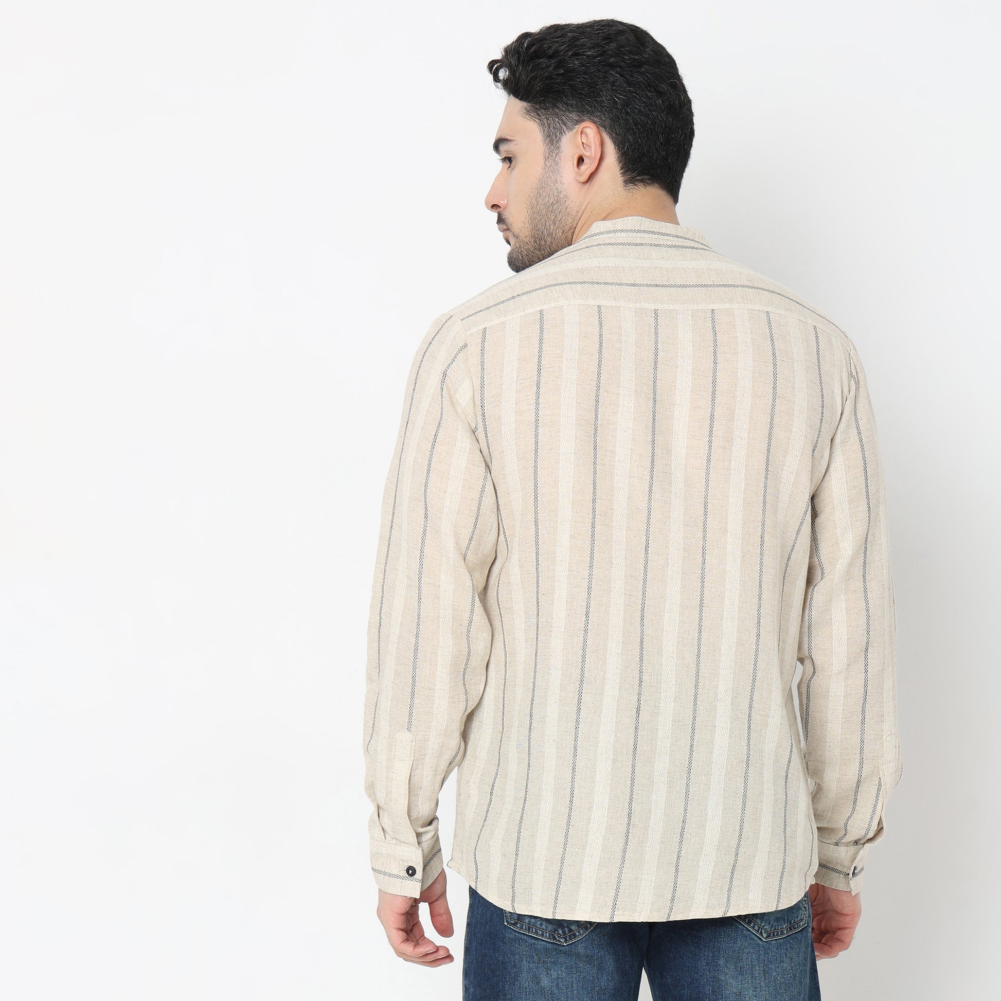 Regular Fit Striped Shirt